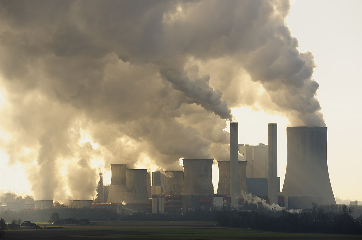 Brown Coal Power Station Germany