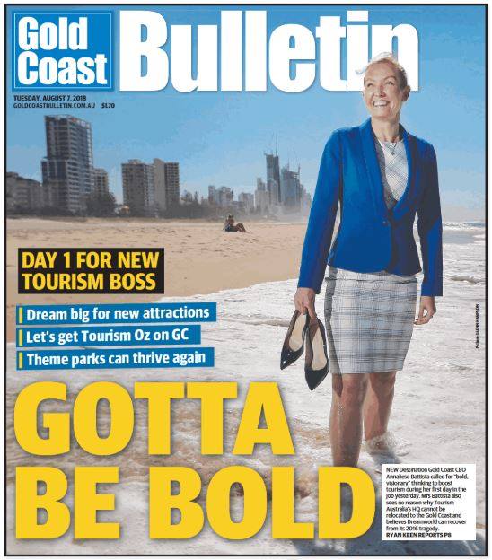 New Tourism Boss Destination Gold Coast