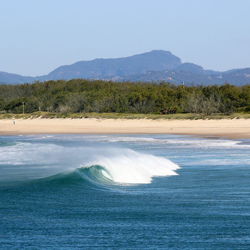 A wave at the Spit