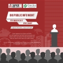 Big Public Info Night Thurs 9th 6pm