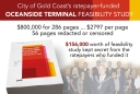 Feasibility Study Costs