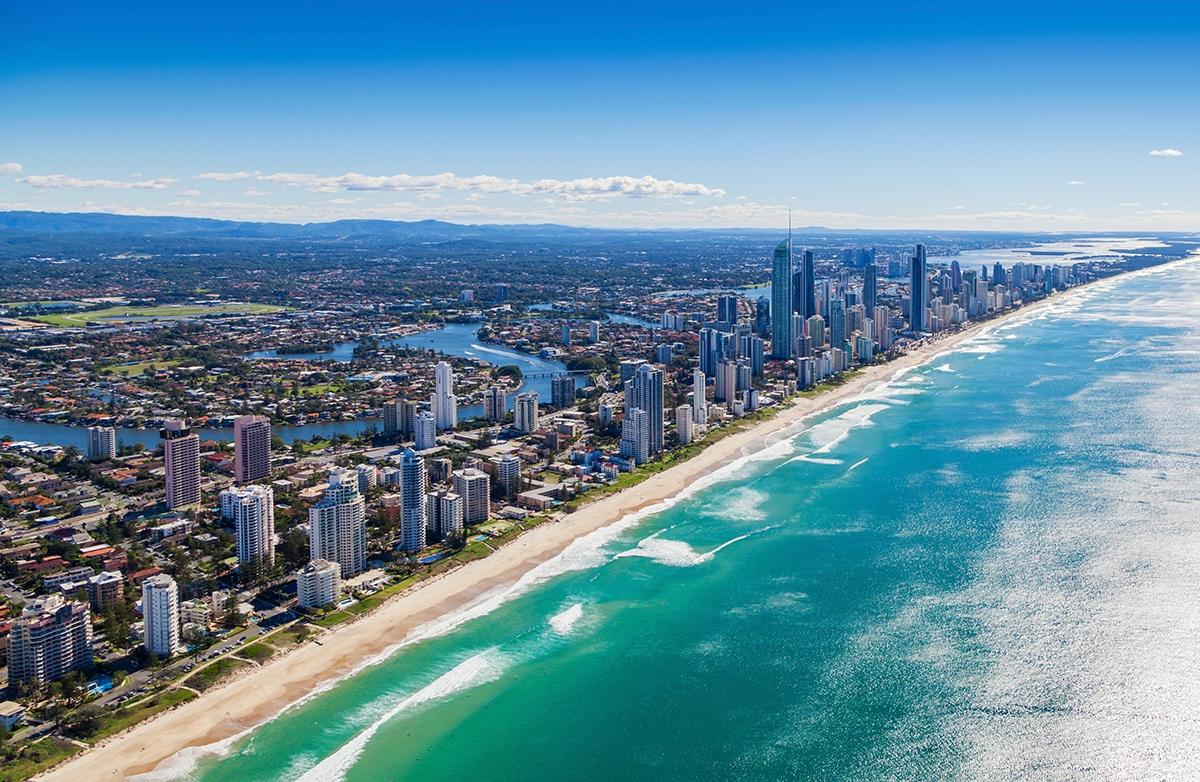 Broadbeach to Spit prior to Cyclone